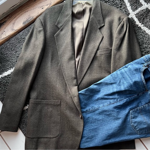 MENS. SPORTCOAT BLAZER Jacket-48L - Picture 7 of 11